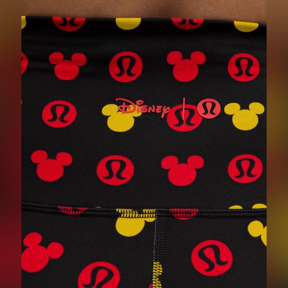 Disney X Lululemon Wunder Train High-Rise 25” length leggings nwt - Picture 6 of 10